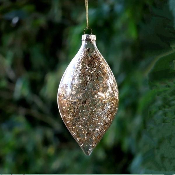 party decoration 16pcs/pack 6*12cm inner gold chips decorative onion shaped glass pendant christmas tree
party decoration 16pcs/pack 6*12cm inner gold chips decorative onion shaped glass pendant christmas tree