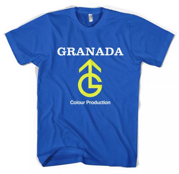 New Retro Granada Studios TV Unisex T-Shirt All Sizes Colours, White;black