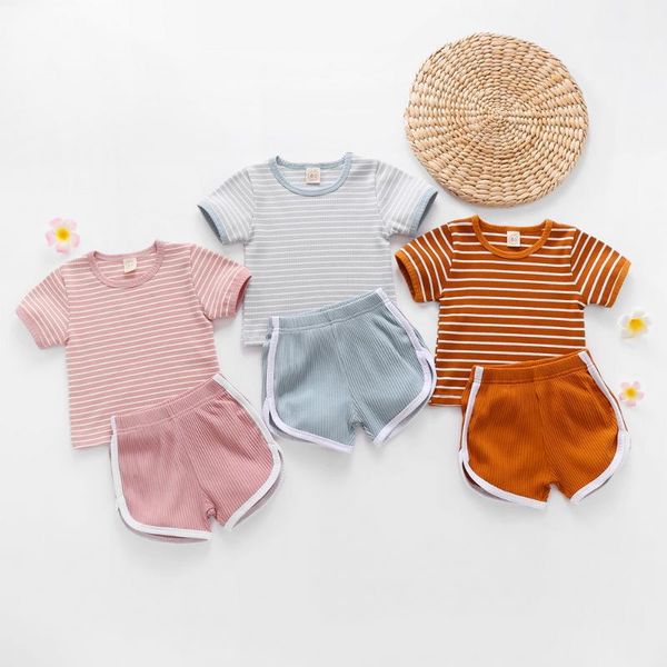 clothing sets toddler summer short sleeve stripes print basic clothes infant baby girls boys casual cool outfits outwear, White
clothing sets toddler summer short sleeve stripes print basic clothes infant baby girls boys casual cool outfits outwear, White