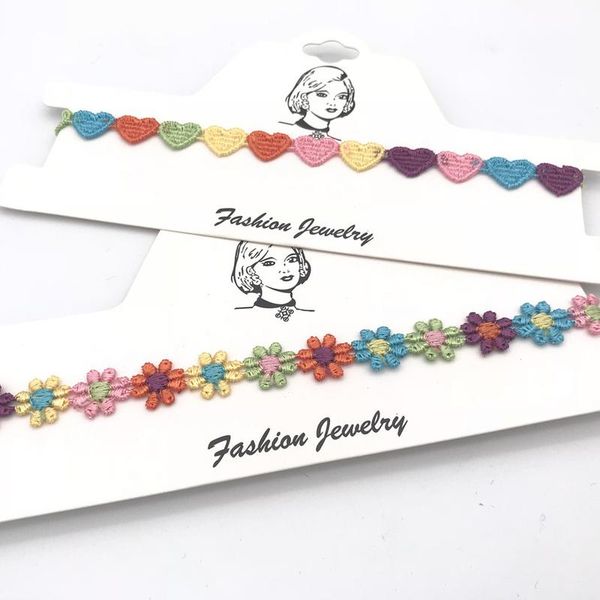 korean style cute multi-color heart flower women necklace fashion choker short clavicle chain sweet girl party club jewelry chokers, Golden;silver
korean style cute multi-color heart flower women necklace fashion choker short clavicle chain sweet girl party club jewelry chokers, Golden;silver