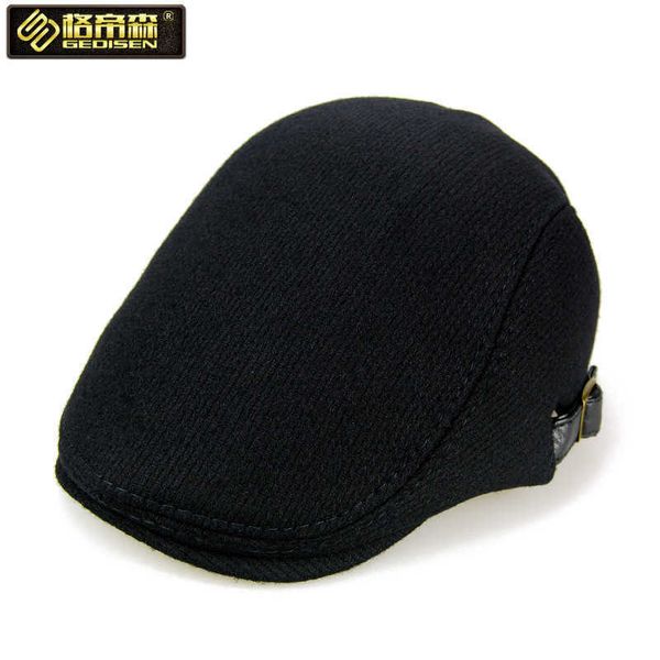 wool hat men's beret outdoor autumn and winter fashion cap painter's, Blue;gray
wool hat men's beret outdoor autumn and winter fashion cap painter's, Blue;gray
