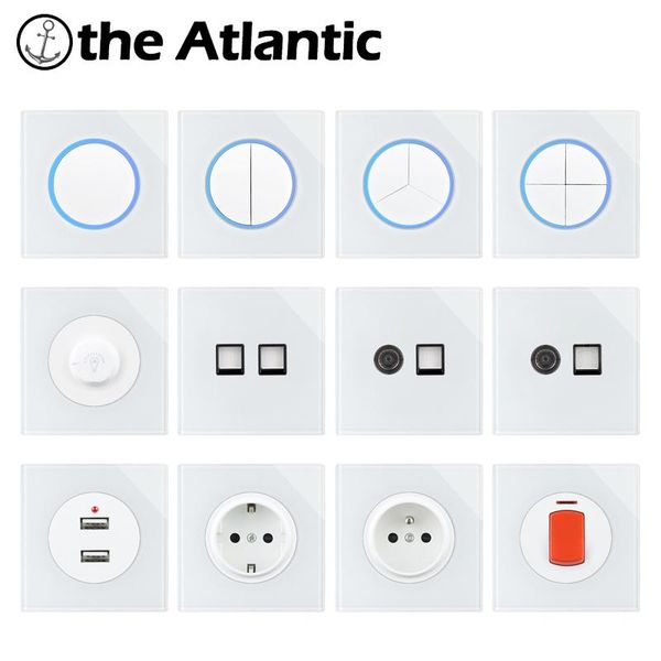 smart home control eu fr power socket light switch with led wall outlet reset push button lamp switches tv rj45 white glass
smart home control eu fr power socket light switch with led wall outlet reset push button lamp switches tv rj45 white glass