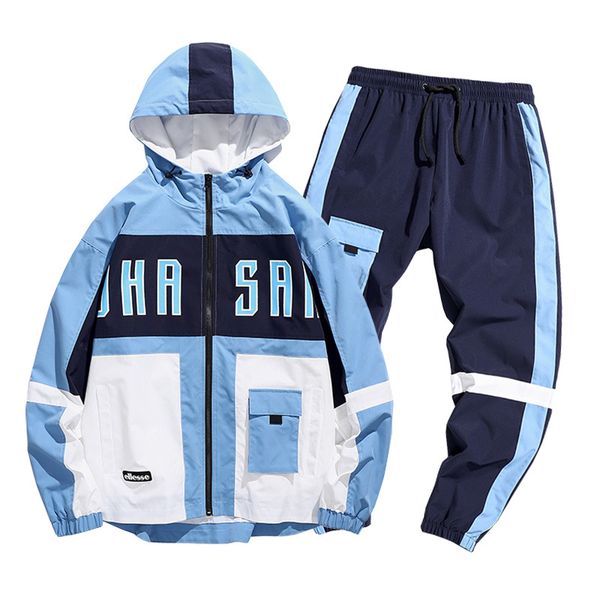 men's tracksuits men streetwear tracksuit 2 pcs jacket and pants hooded sweatshirts sweatsuit man clothing set n29e, Gray
men's tracksuits men streetwear tracksuit 2 pcs jacket and pants hooded sweatshirts sweatsuit man clothing set n29e, Gray