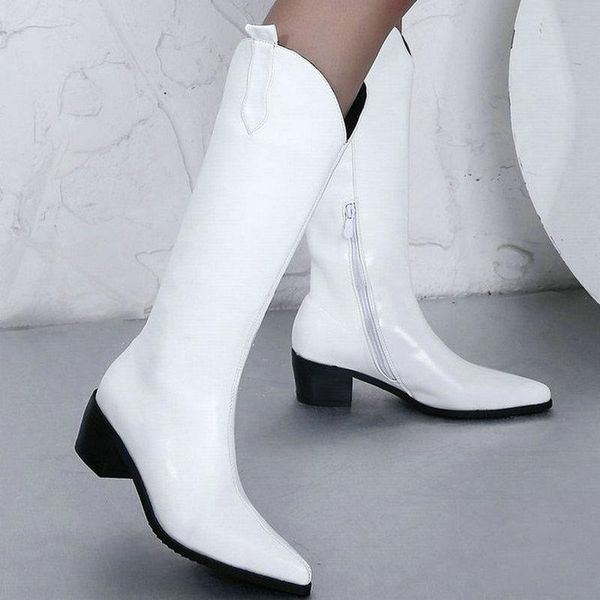 boots black white women knee high pointed toe square heel ladies western short plush autumn winter women's
boots black white women knee high pointed toe square heel ladies western short plush autumn winter women's