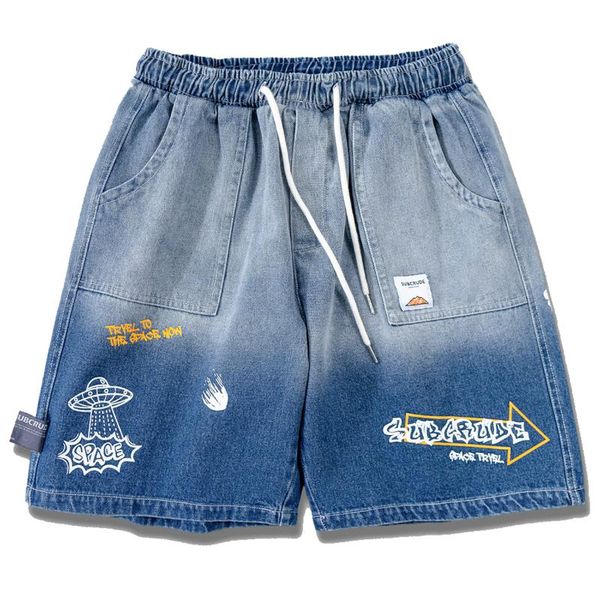 summer short denim jeans streetwear hip hop graffiti ufo space tie dye pants harajuku fashion shorts men's, White;black
summer short denim jeans streetwear hip hop graffiti ufo space tie dye pants harajuku fashion shorts men's, White;black