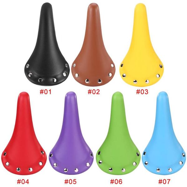 bike saddles retro saddle leather soft seat cover mat cycling cushion racing multicolor bicycle accessorie
bike saddles retro saddle leather soft seat cover mat cycling cushion racing multicolor bicycle accessorie