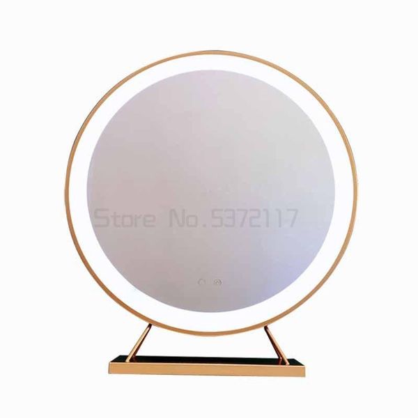 mirrors round deskled with light make-up mirror large household dresser net red fill
mirrors round deskled with light make-up mirror large household dresser net red fill