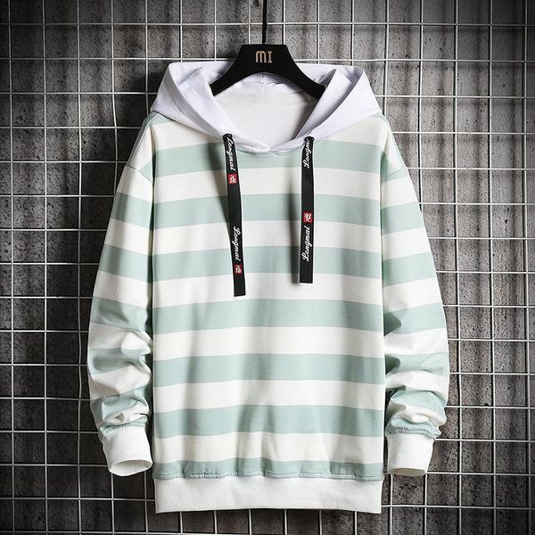men's hoodies & sweatshirts fashion men 2021 striped spring autumn hip hop loose casual streetwear clothing sudaderas hombre, Black
men's hoodies & sweatshirts fashion men 2021 striped spring autumn hip hop loose casual streetwear clothing sudaderas hombre, Black