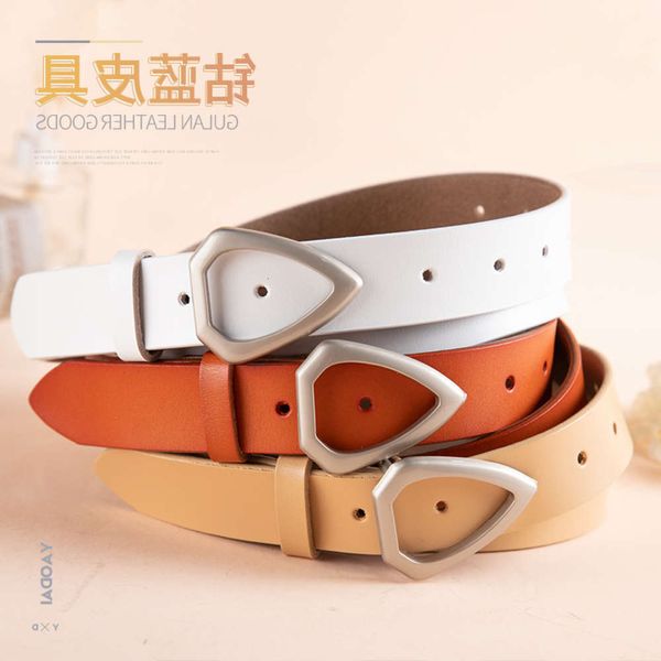 belt net red triangle is versatile, leather belt, cow hide, women's heart-shaped buckle belt, Black;brown
belt net red triangle is versatile, leather belt, cow hide, women's heart-shaped buckle belt, Black;brown