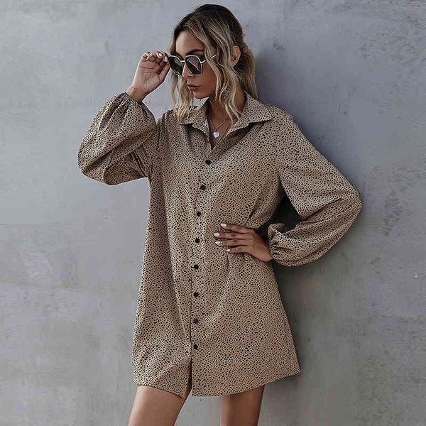 fashion women's new 2021 lantern sleeve dot turn down collar dress single breasted high waist spring summer ladies dresses, Black;gray
fashion women's new 2021 lantern sleeve dot turn down collar dress single breasted high waist spring summer ladies dresses, Black;gray