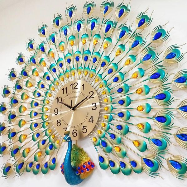 wall clocks large peacock clock creative luxury mute living room bedroom gift idea watch modern design zp50zb
wall clocks large peacock clock creative luxury mute living room bedroom gift idea watch modern design zp50zb