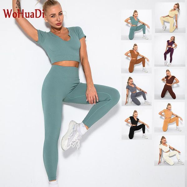 yoga outfit wohuadi seamless suit sports shirts crop high waist leggings sport set gym clothes fitness tracksuit workout femme
yoga outfit wohuadi seamless suit sports shirts crop high waist leggings sport set gym clothes fitness tracksuit workout femme