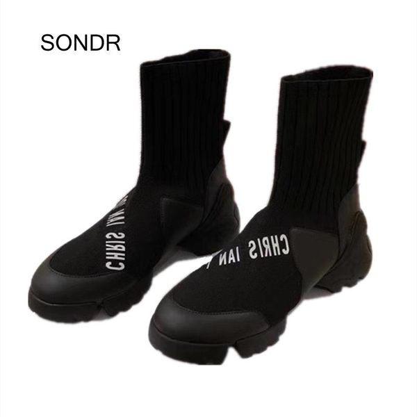boots black elasticity shoes women retro sock rome style fashion brand ankle ladies footware female botas mujer platform
boots black elasticity shoes women retro sock rome style fashion brand ankle ladies footware female botas mujer platform