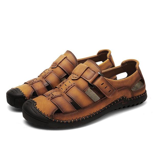 sandals summer mens casual shoes leather for man outdoor close toe beach flat comfortable male breathable sneakers, Black
sandals summer mens casual shoes leather for man outdoor close toe beach flat comfortable male breathable sneakers, Black