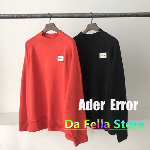 men's hoodies & sweatshirts ader error calligraphies men women chest logo patch adererror hoodie blue stitching mark knit cotton, Black
men's hoodies & sweatshirts ader error calligraphies men women chest logo patch adererror hoodie blue stitching mark knit cotton, Black