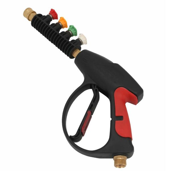 water gun & snow foam lance 4000psi high pressure wash sprayer with 4 nozzle tips adjustable spraying car washing
water gun & snow foam lance 4000psi high pressure wash sprayer with 4 nozzle tips adjustable spraying car washing