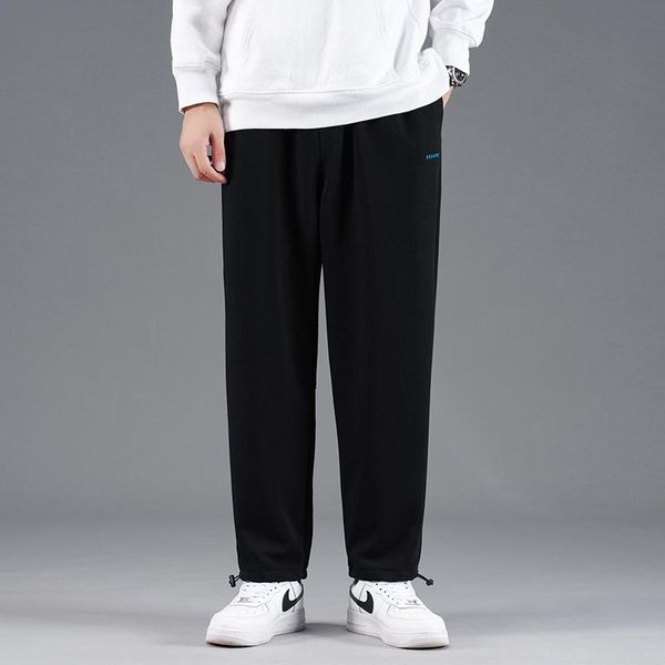 men's sweatpants men trend keep warm 2021 winter fleece pantalones streetwear thicken trousers casual sport pants, Black
men's sweatpants men trend keep warm 2021 winter fleece pantalones streetwear thicken trousers casual sport pants, Black