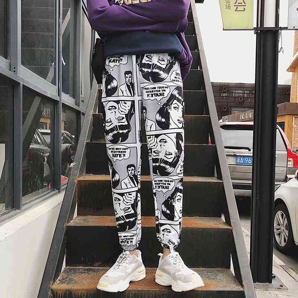 Men's Pants Loose Sports Casual women's Beam Foot Harem Printed Joggers Mens Hip Hop Trousers R32W, Black
Men's Pants Loose Sports Casual women's Beam Foot Harem Printed Joggers Mens Hip Hop Trousers R32W, Black