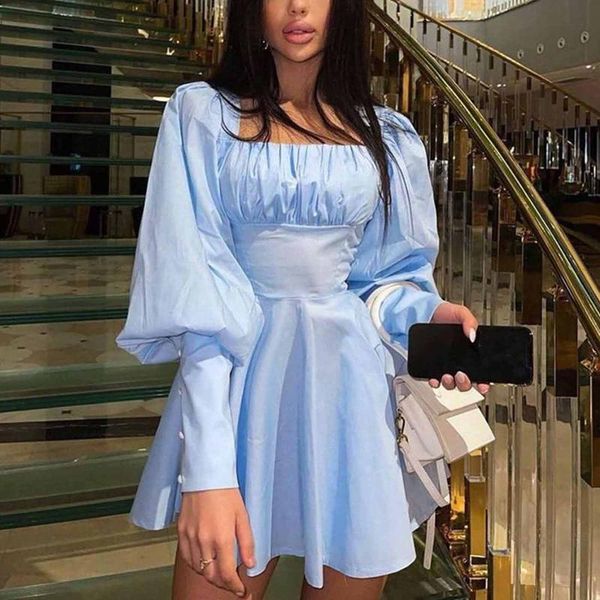 casual dresses elegant bodycon dress party women 2021 summer puff sleeve short a-line pleated vestido lady mini, Black;gray
casual dresses elegant bodycon dress party women 2021 summer puff sleeve short a-line pleated vestido lady mini, Black;gray