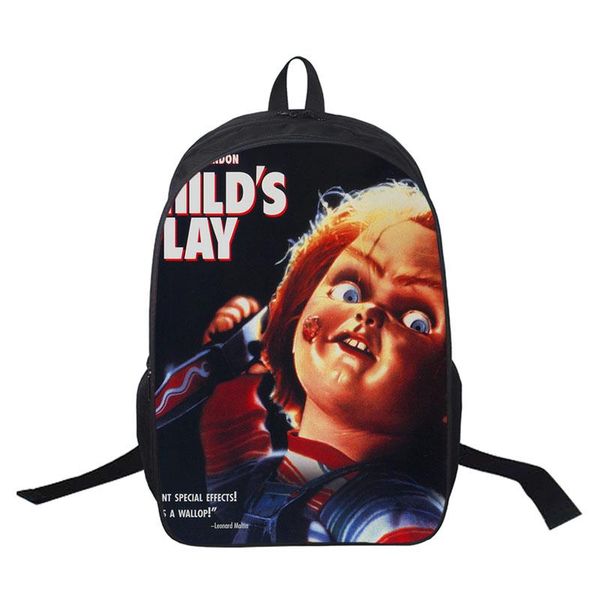 backpack mochilas 16inch kids horrior cult chucky school bags for teenage girls child's play primary boys rugzak
backpack mochilas 16inch kids horrior cult chucky school bags for teenage girls child's play primary boys rugzak