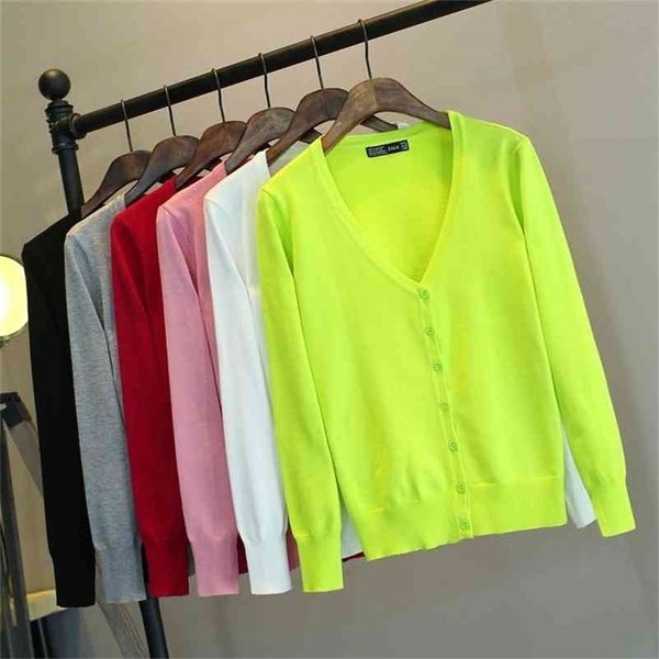 korean version of spring and autumn wild solid long-sleeved slim cardigan sweater cardigans regular full v-neck 210416, White;black
korean version of spring and autumn wild solid long-sleeved slim cardigan sweater cardigans regular full v-neck 210416, White;black
