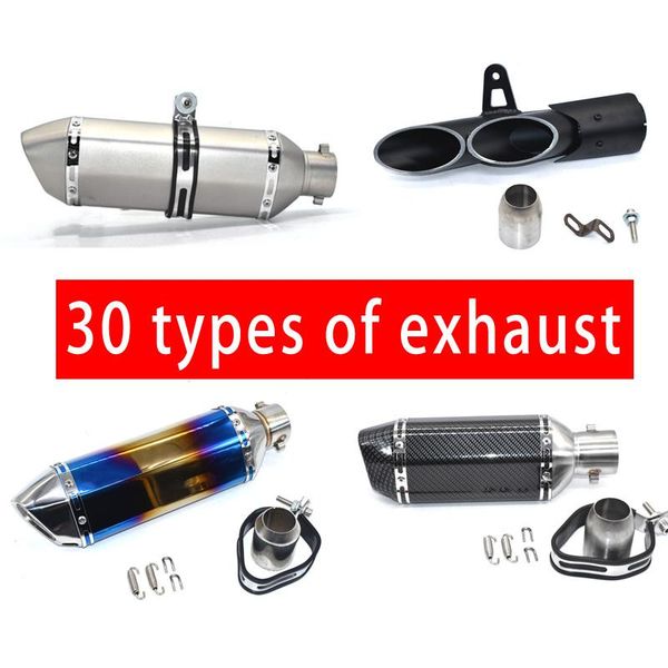 motorcycle exhaust system zengjianmotoo - 51mm carbon fiber escape moto modify motocross muffler for fz6 cbr250 cb600 mt07 atv
motorcycle exhaust system zengjianmotoo - 51mm carbon fiber escape moto modify motocross muffler for fz6 cbr250 cb600 mt07 atv