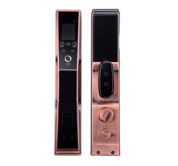 2020-new anti-theft smart door lock face recognition fingerprint lock automatic password lock golden black
2020-new anti-theft smart door lock face recognition fingerprint lock automatic password lock golden black