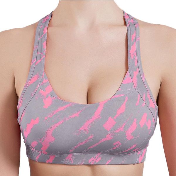 gym clothing women summer without steel support removable pad vest comfortable elastic absorb sweat camouflage underwear yoga sports bra, White;black
gym clothing women summer without steel support removable pad vest comfortable elastic absorb sweat camouflage underwear yoga sports bra, White;black