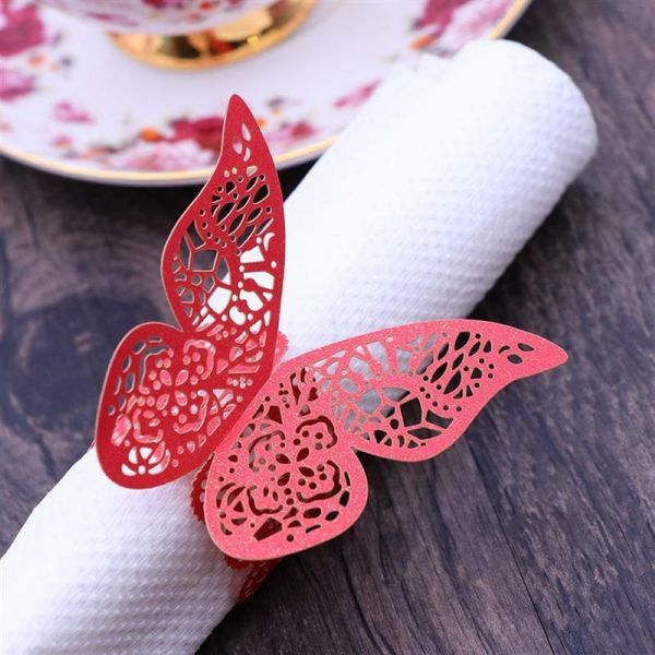 napkin rings 50pc 12colors butterfly style laser cut paper napkins holders buckle banquet wedding party table decoration
napkin rings 50pc 12colors butterfly style laser cut paper napkins holders buckle banquet wedding party table decoration