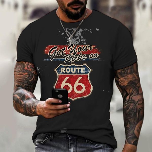 men's t-shirts short sleeve t-shirt loose casual retro printing route 66 letter clothing, White;black
men's t-shirts short sleeve t-shirt loose casual retro printing route 66 letter clothing, White;black