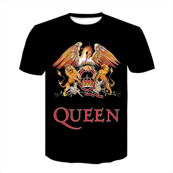 queen women short casual mens t shirts 3d print rock band black streetwear, White;black
queen women short casual mens t shirts 3d print rock band black streetwear, White;black