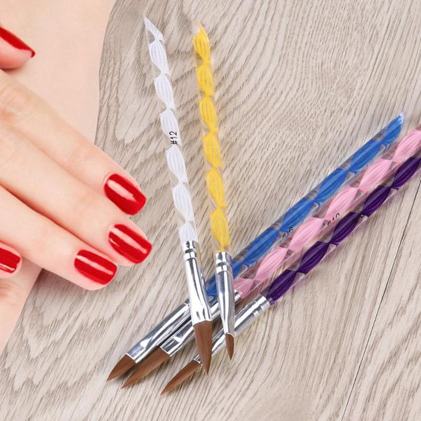 nail brushes 5pcs acrylic art uv carving pen brush liquid powder diy tools (radom sizes and colors), Yellow
nail brushes 5pcs acrylic art uv carving pen brush liquid powder diy tools (radom sizes and colors), Yellow