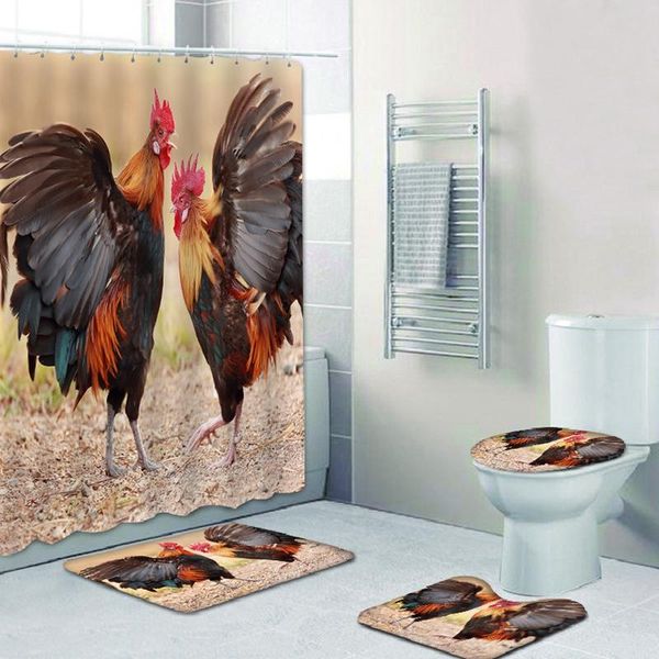 shower curtains cute anmial rooster cat giraffe kid bath curtain 3d print bathroom waterproof washable antislip doormat
shower curtains cute anmial rooster cat giraffe kid bath curtain 3d print bathroom waterproof washable antislip doormat
