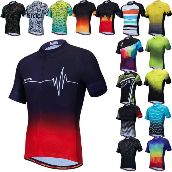 racing jackets cycling jersey mtb 2021 bicycle team shirts male short sleeve bike wear summer clothing, Black;red
racing jackets cycling jersey mtb 2021 bicycle team shirts male short sleeve bike wear summer clothing, Black;red