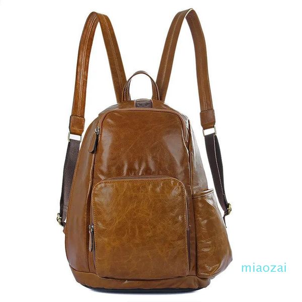 j.m.d soft genuine leather backpack simple design knapsack for teenager large capacity travel shoulder bag
j.m.d soft genuine leather backpack simple design knapsack for teenager large capacity travel shoulder bag