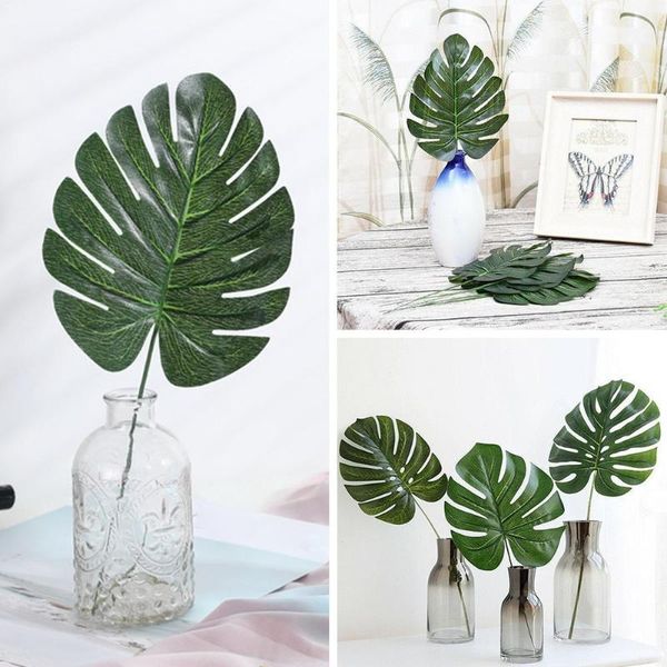 decorative flowers & wreaths 12pcs/lot plastic artificial fake monstera plant arrangement diy wedding decoration leaves palm 34cm leaf green
decorative flowers & wreaths 12pcs/lot plastic artificial fake monstera plant arrangement diy wedding decoration leaves palm 34cm leaf green