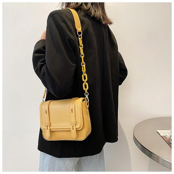 evening bags summer shoulder bag for women simple crossbody artificial leather female fashion small square with chain yellow
evening bags summer shoulder bag for women simple crossbody artificial leather female fashion small square with chain yellow