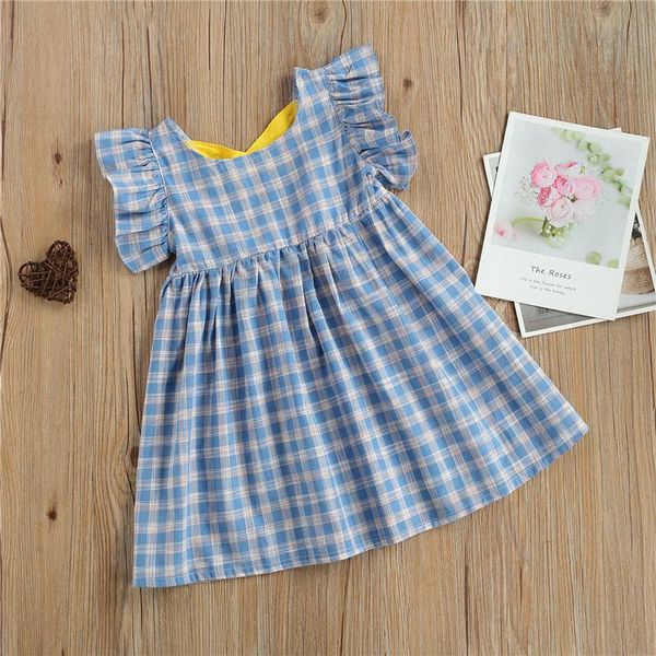 girl's dresses toddler summer princess dress, baby girls backless criss-cross strap round neck sleeve plaid one-piece for dairty wear, Red;yellow
girl's dresses toddler summer princess dress, baby girls backless criss-cross strap round neck sleeve plaid one-piece for dairty wear, Red;yellow