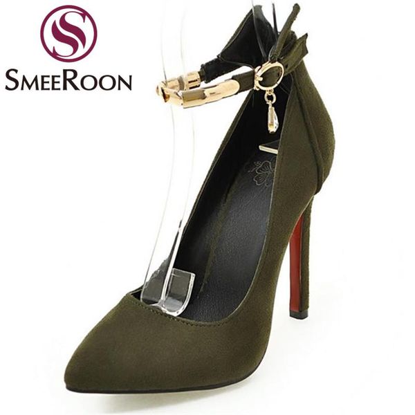 smeeroon woman pumps thin high heels elegant wedding party shoes pointed toe single novelty flock delicate women's dress, Black
smeeroon woman pumps thin high heels elegant wedding party shoes pointed toe single novelty flock delicate women's dress, Black