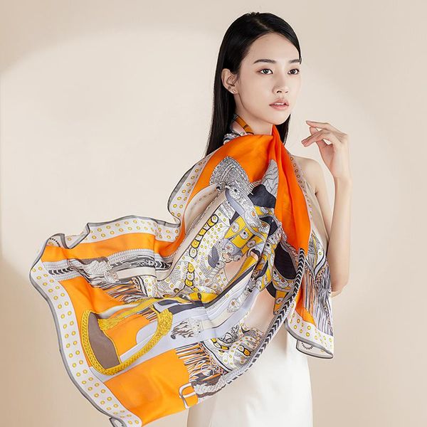 scarves 100% silk long scarf women hangzhou casual shawl wraps bufanda headscarf foulard femme print satin neck, Blue;gray
scarves 100% silk long scarf women hangzhou casual shawl wraps bufanda headscarf foulard femme print satin neck, Blue;gray