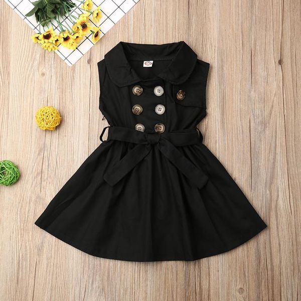 toddler baby girls retro dress sleeveless double-breasted windbreaker party pageant belt buckle princess 1-6y girl's dresses, Red;yellow
toddler baby girls retro dress sleeveless double-breasted windbreaker party pageant belt buckle princess 1-6y girl's dresses, Red;yellow