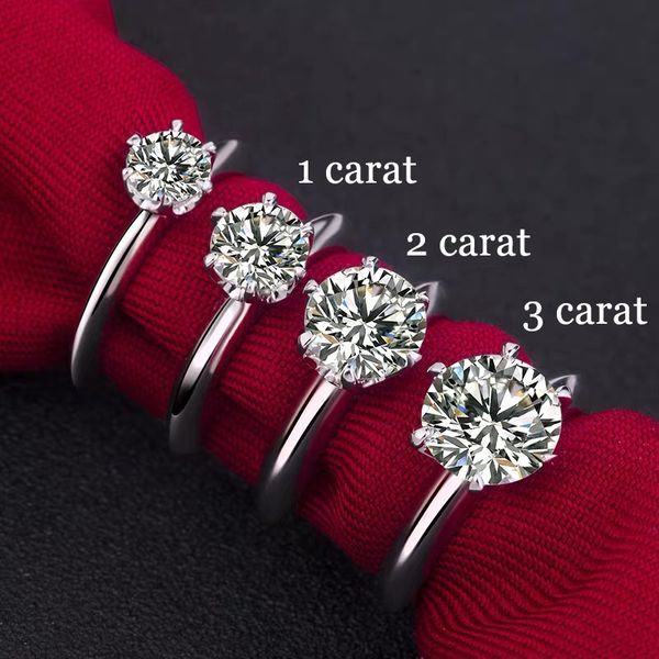 classic 925 sterling silver moissanite ring color jewelry simple style anniversary ring, Golden;silver
classic 925 sterling silver moissanite ring color jewelry simple style anniversary ring, Golden;silver