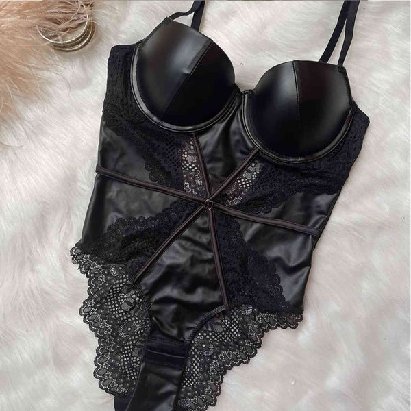 nxy setvarsbaby ladies leather lace gathering lingerie tight bra pajamas 1129, Red;black
nxy setvarsbaby ladies leather lace gathering lingerie tight bra pajamas 1129, Red;black