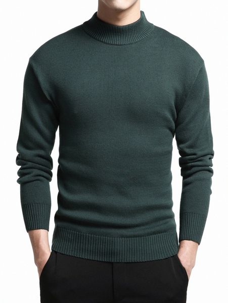 men mock neck ribbed knit sweater w1ws#, White;black
men mock neck ribbed knit sweater w1ws#, White;black