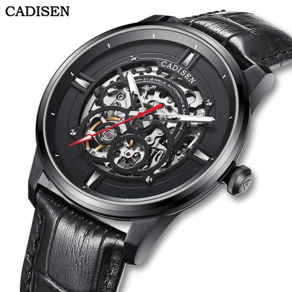 wristwatches cadisen men mechanical watch skeleton sapphire automatic for luxury 50m waterproof japan movement leather wrist, Slivery;brown
wristwatches cadisen men mechanical watch skeleton sapphire automatic for luxury 50m waterproof japan movement leather wrist, Slivery;brown