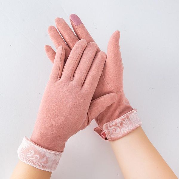 five fingers gloves european and american korean version of the autumn winter warmth thin velvet finger fashion women' touch screen, Blue;gray
five fingers gloves european and american korean version of the autumn winter warmth thin velvet finger fashion women' touch screen, Blue;gray