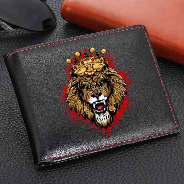 3d awesome lion pattern short wallets for men vintage cards coin holder bag wallet design dollar purse money, Red;black
3d awesome lion pattern short wallets for men vintage cards coin holder bag wallet design dollar purse money, Red;black
