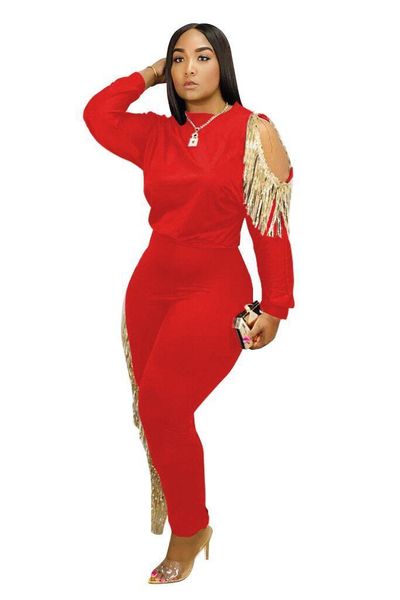women's tracksuits speical spring autumn set tracksuit o neck full sleeve pants suit tassel two piece casual night club outfits, Gray
women's tracksuits speical spring autumn set tracksuit o neck full sleeve pants suit tassel two piece casual night club outfits, Gray