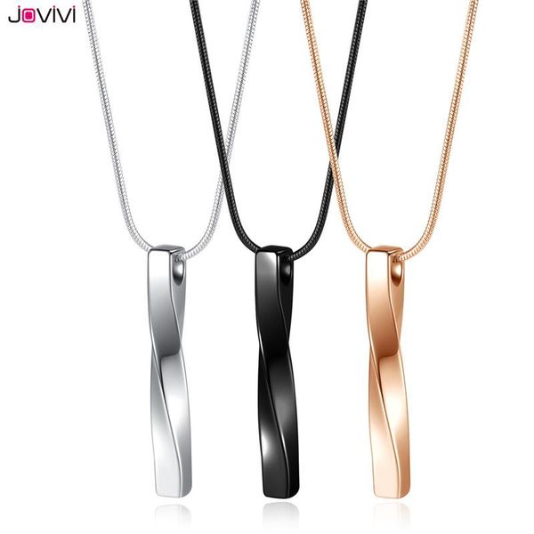pendant necklaces jovivi stainless steel pendants 5mm vertical cuboid bar irregular necklace couple lover jewelry valentine gift, Silver
pendant necklaces jovivi stainless steel pendants 5mm vertical cuboid bar irregular necklace couple lover jewelry valentine gift, Silver