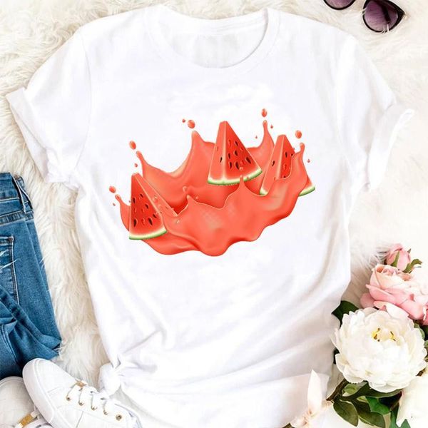 women's t-shirt lady print female tee women summer watermelon beach holiday ladies cute cartoon clothes tshirts fashion graphic t top, White
women's t-shirt lady print female tee women summer watermelon beach holiday ladies cute cartoon clothes tshirts fashion graphic t top, White